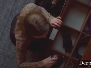 Deeper&period; Blake takes control when her boyfriend's ex shows up