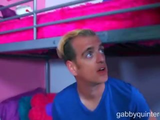2 lascivious frat youngsters fuck ispaniýaly mugallym gabby quinteros